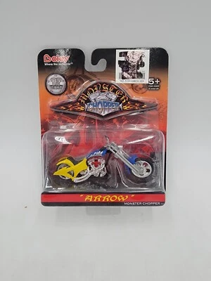 BOLEY - Monster Chopper - 1:31 Diecast "ARROW" Chopper - ©2005 - Azul/Amarillo Foto 1 de 4