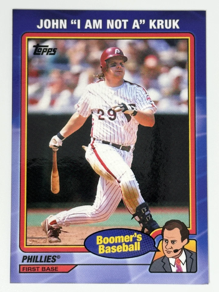 John I Am Not a Kruk 2024 Topps X Chris Berman Nickname Nameplate #30 - Image 1 of 1