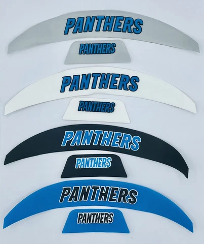 Panthers Full Size Speed Flex 3D Helmet Bumpers Cover