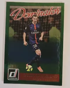 Zlatan Ibrahimovic Dominator Panini Donruss 2016-17 Paris Saint Germain #37 - Picture 1 of 2