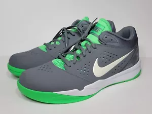 Nike Zoom Attero Mens sneaker #555072 004 grey/wh/green "2012" Size 12 - Picture 1 of 17