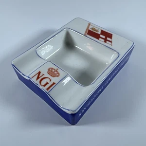 "Cenicero de cerámica 3x4" Navigazione Generale Italiana astillado raro difícil de encontrar"  - Imagen 1 de 10