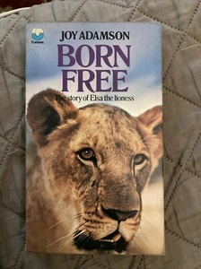 Lions Vintage Pb, Born Free by Adamson, British Fontana Book, 20th 1973, VG - Picture 1 of 8