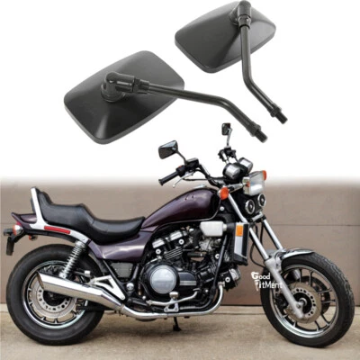 Espejo retrovisor lateral rectangular negro 10 mm para motocicleta Honda V65 Magna VF1100C Foto 1 de 4