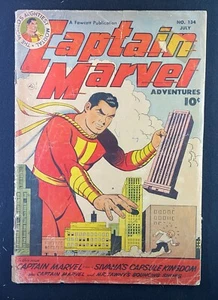 Captain Marvel Adventures (1941) #134 GD (2.0) C.C. Publicaciones Beck Fawcett - Imagen 1 de 2