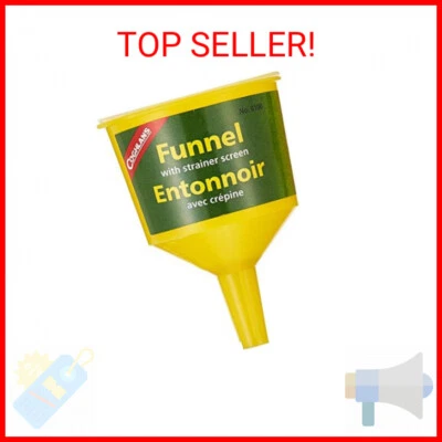 Coghlans Funnel Yellow 2 1/4"