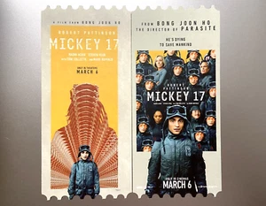 Movie Ticket Collectible MICKEY 17 Theater Limited SF Cinema Robert Pattinson - Bild 1 von 9