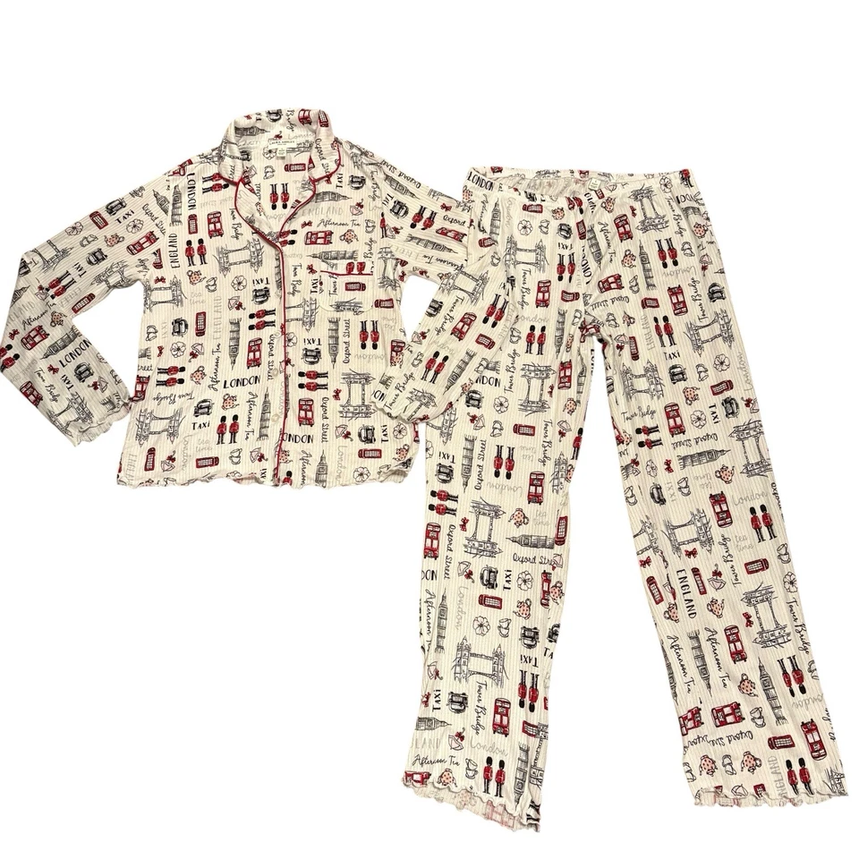 Женский пижамный набор Laura Ashley London City London Bridge легкий супермягкий - Изображение 1 из 4