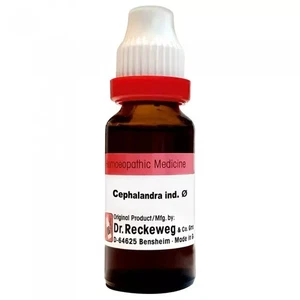 Dr. Reckeweg Cephalandra Indica Q (New) Mother Tincture 20ml (Pack of 4) - Imagen 1 de 2