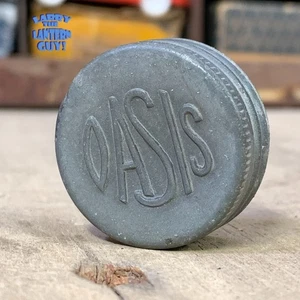 Antigua tapa de cantimplora OASIS vintage ~ aluminio ~ camping senderismo USFS - Imagen 1 de 5
