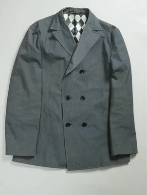 Abrigo Jean Paul Gaultier Homme Objet Algodón Nylon Doble Pecho 48 JP092552 Foto 1 de 4