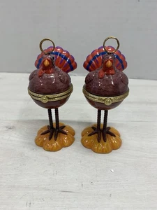 Metall Türkei aufklappbare Schmuckschatulle 2er Set  - Bild 1 von 3