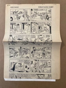 Bugs Bunny - 30 bandes quotidiennes + 10 bandes hebdomadaires (1962) - BE - Bild 1 von 3