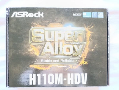 ASROCK H110M-HDV + CPU + DISSIPATORE  *SCONTO BLACK FRIDAY* - Immagine 1 di 4