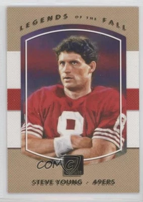 2017 Panini Donruss Legends of the Fall Steve Young #3 HOF - Image 1 of 2