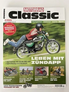 Motorrad Classic 4 2025 Zündapp KS Honda Benelli Laverda SFC Binota Horex Suzuki - Bild 1 von 4