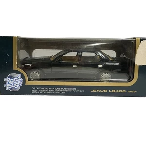 Coche modelo negro Lexus LS400 1989 de metal fundido a presión escala 118 resistente 92038 - Imagen 1 de 9