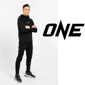 ONE Championship Elite Hoodie & Jogger Set Black Men’s Sportswear Training Outfi - Picture 1 of 14
