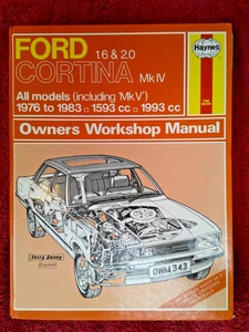 Ford Cortina Mk4 1.6 & 2.0 Haynes Workshop Manual from 1976 to 1983. - Picture 1 of 4