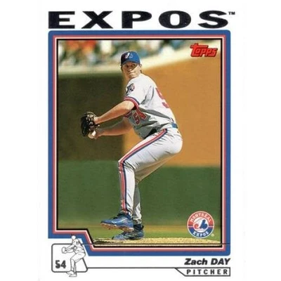 2004 Topps #97 Zach Day Montreal Expos (203) - Image 1 of 2
