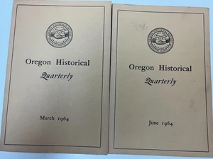 4 Issues - Oregon Historical Quarterly Magazine 1964  issues 1-4 - Imagen 1 de 2