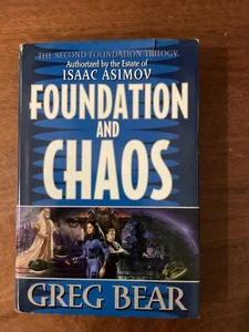 Foundation and Chaos by Greg Bear (1998, HC, BCE) Good/VG - Bild 1 von 8