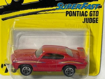 Matchbox Superfast #70 Pontiac GTO Judge, Red, NIB, 1/64 - Image 1 of 2