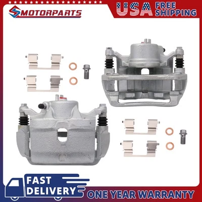 2X Pinzas de freno delanteras izquierda + derecha para Honda Accord Civic EX DX LX Acura ILX Foto 1 de 4