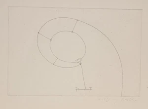 Wolfgang Nestler /Handsigniert /Radierung /1991 - Bild 1 von 3