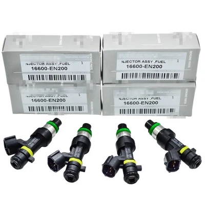 4PCS Fuel Injector For 2007 2008 2009 2010 2011 2012 Nissan Sentra 2.0L FBY2850 Foto 1 de 4