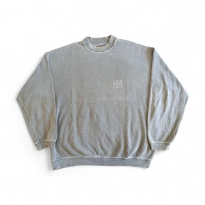 Armani Jeans Gold Label Vintage 1980s Archive Ribbed Jersey Cotton Crewneck XL - Bild 1 von 11