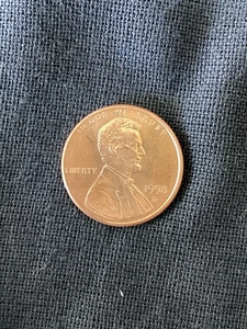 1998 D Lincoln Memorial Cent BU RD Free Shipping - Picture 1 of 2