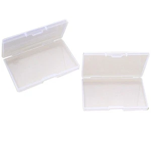 2pcs tragbarer Firmenname Halter Cardcase Desktop Name Organizer Cosmetics - Photo 1/12