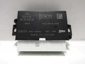 VAUXHALL COMBO 2021-24 REAR PARKING SENSOR CONTROL MODULE 9838793580 S3754 - Picture 1 of 11