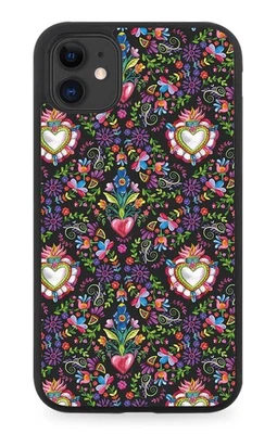 Traditional Russian Pattern Rubber Phone Case Floral Flowers Russia Print F762 - Image 1 of 2