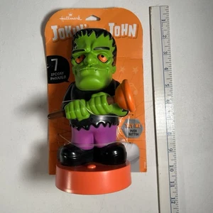 Frankenstein Jokin' in the John sprechendes Monster Hallmark Neu auf Karte - Bild 1 von 7