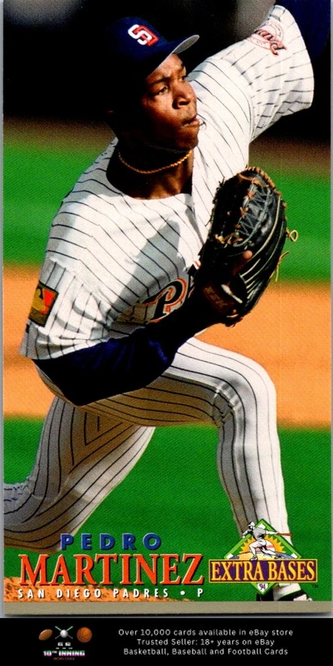 1994 Fleer Extra Bases BASEBALL #375 Pedro Martinez - Image 1 of 2