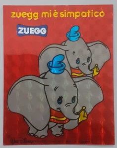 FIGURINA ADESIVO SUCCHI ZUEGG DISNEY ELEFANTE ELEFANTINO DUMBO (cm 6x7). - Picture 1 of 1