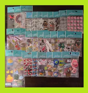Riesiges Jolee's gemischtes Aufkleber-Set - 30 Packungen Baby Blumen Urlaub Tiere KEINE DOPPELTEN - Bild 1 von 6