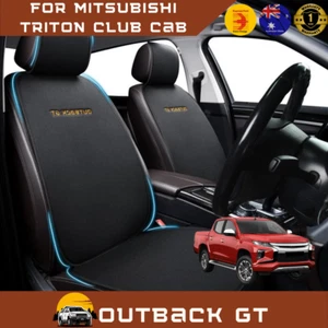 Car Front Seat Cushion Pad for Mitsubishi Triton Double Cab 2024 Pressure Relief - Picture 1 of 8