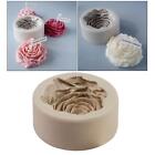 Silicone Rose Flower Mold Candle Model Mould Clay Craft Making Bakeware