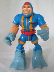 Rescue Heroes GIL GRIPPER Scuba Diver Figure TOY 77083 Fisher Price Vintage Fin - Picture 1 of 2