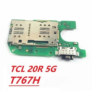 OEM Charging Port Mic Sim Holder Jack Connector Board Flex For TCL 20R 5G T767H - Picture 1 of 4
