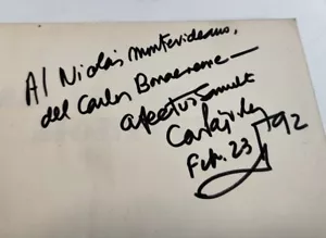 ASI TE VEO MONTEVIDEO (Paperback) by CARLOS PAEZ VILARO, AUTOGRAPHED 1980 - g. - Picture 1 of 10