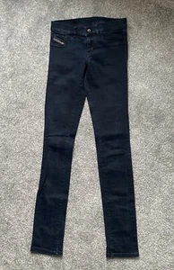 Livier Skinny Jeans Women Size 28 Long dark blue Diesel - Picture 1 of 8