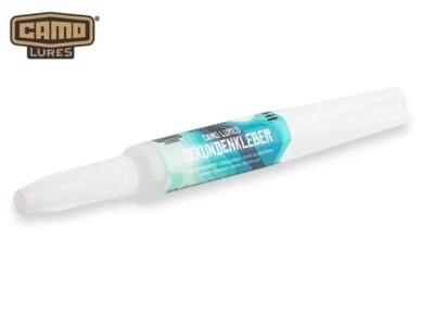 CAMO Lures SEKUNDENKLEBER Gummifisch Reparatur Lure Köder Kleber Notfall