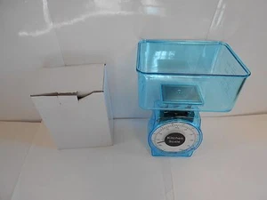 2 Blue Kitchen Scales. Go up to 2.2 lbs. N452 - Picture 1 of 1