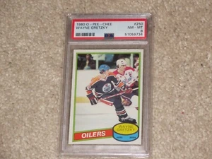 Wayne Gretzky 1980 O-Pee-Chee OPC #250 1980-81 Oilers 80-81 HOF GOAT PSA 8 - Picture 1 of 2