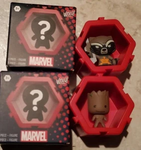 Marvel WOW Nano Pods Guardians of the Galaxy Groot & Rocket Racoon - Picture 1 of 1