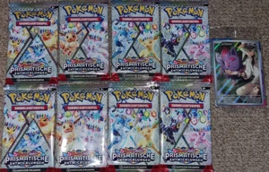POKÉMON Sammelkarte Booster-Bundle Karten deutsch Prismatische Entwicklungen - Bild 1 von 11